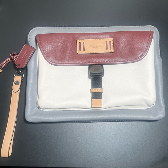 Coach Ranger Color block Pouch - Picture 14 of 17
